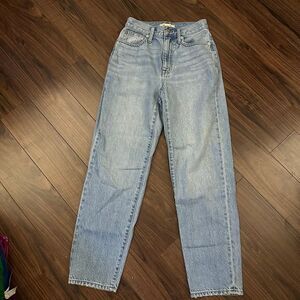 Madewell baggy tapered jeans 23